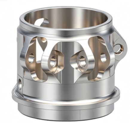Steering knuckle wrapper Aluminum Alloy 2014 for CNC machining