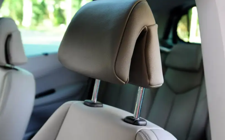 Automotive seat headrests passive&active clip mold
